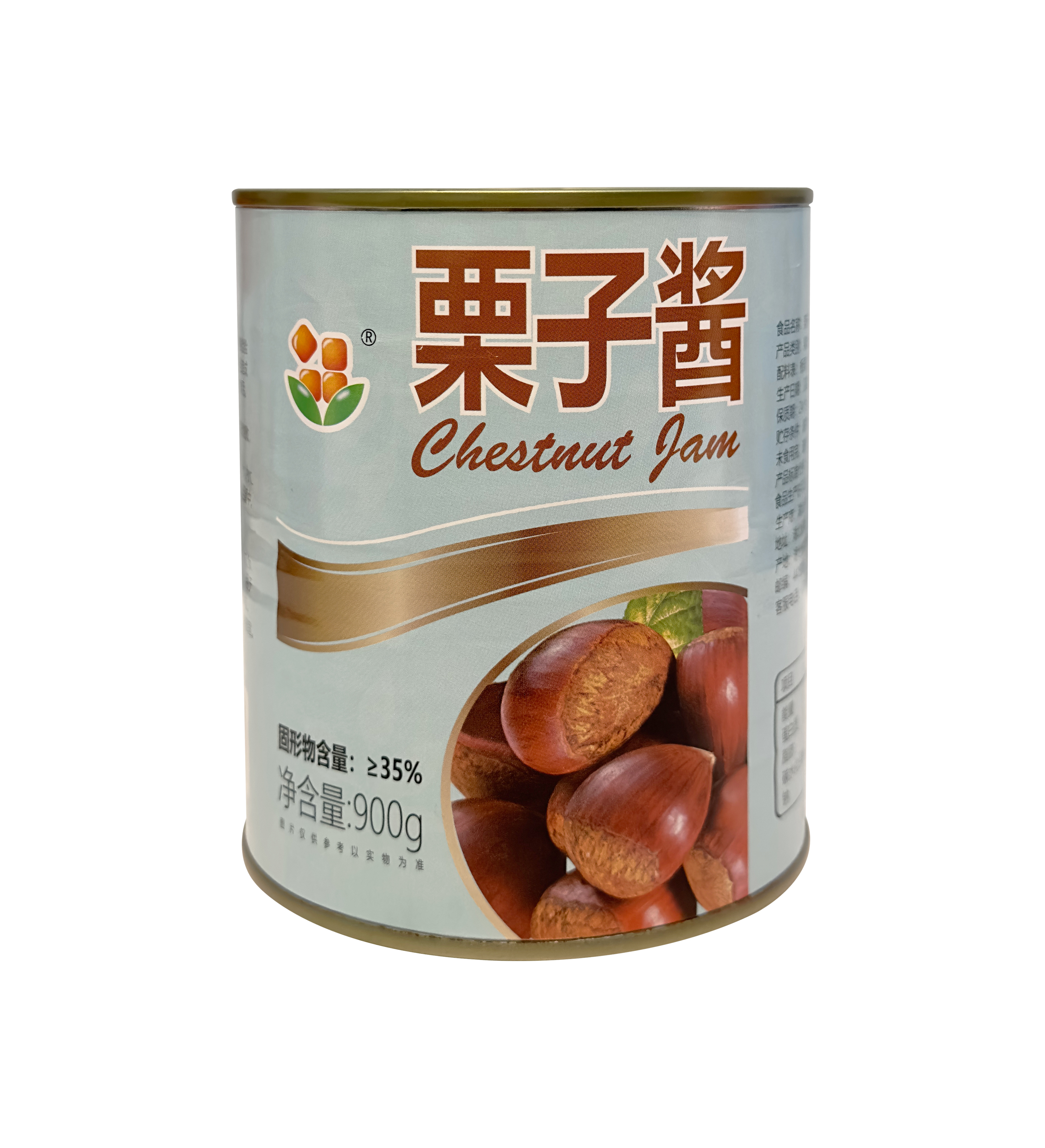 Canned chestnut jam